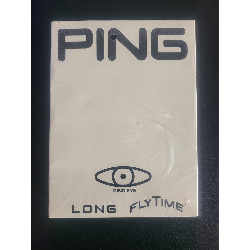 Ping Eye Long FlyTime Golf Balls Factory Sealed Dozen Pack‎ White Vintage RARE
